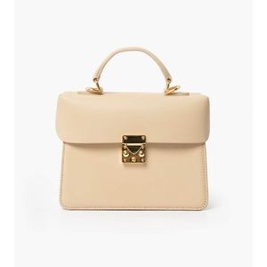 Pixie Market leather Vanilla Box Bag - Never Used